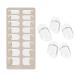 Bandaux Semi-Durcis pour Ongles | Autocollants Gel Fran ais | Fournitures Manucure Sans Dommage pour Femmes Filles D butantes Passionn es Beaut