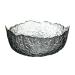 SHAOHUASC Japanese-Style Phnom Transparent Glass Bowl Irregular Vegetables Salad Bowl Home Large Fruit Dessert Bowl