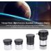 Astronomical Telescope Set with Professional 1.25 inch Plossl Eyepiece Set and 2X Barlow Lens Kit for Astronomy - Buy Online on GoSupps.com