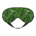 FoRes natural plant silhouette fern leaves Print Adult Unisex Sleep Eye Mask Light Blocking Adjustable Smooth for Deep Rest Black