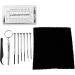 Oikabio Eyeglass Repair Kit - Sunglasses Repair & Maintenance with Nose Pads Screws Screwdrivers & Lens Tools - Buy Online on GoSupps.com