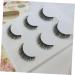 minkissy 3 Pair Fake Lashes False Eyelash Fake Eyelash Make up 3d Eyelashes - Buy Online on GoSupps.com