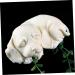 Ciieeo 3pcs Mold Animal Resin DIY Cake Rubber Dessert Jewelry Ice Cube Candy Chocolate Ice Cube Mould Silicone Coaster Epoxy Baking Tool Sleeping Dogs 3D Silica Gel Mousse Chocolate White 10.8X8.5X5CMx3pcs - Buy Online on GoSupps.com