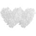 200pcs Replacement Nail Tips,Refill Acrylic Fake Nail Tips for Nail Hand Training Practice Hand DIY Nail Art Salon Practice Tool (Clear) 200pcs clear