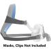 Organic Deal CPAP Headgear Strap for Resmed AirFit F20 - Replacement Strap for ResMed CPAP Mask - Compatible with AirFit F20 - Premium CPAP Supplies Option - Buy Online on GoSupps.com
