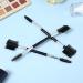 3-Piece Eyelash Separator & Eyebrow Brush Set - 2 in 1 Professional Eye Makeup Tools for Perfectly Decorated Eyebrows | Portable & Easy to Use - Buy Online on GoSupps.com