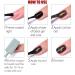 JERCLITY 5 Pieces Cat Eye Magnet Stick Set for Nail Art - Strong Double-Headed Magnet Wand for Home DIY and Salon Studios - Buy Online on GoSupps.com