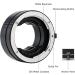 JJC RF Mount Auto Focus Macro Extension Tube Ring Set for Canon EOS R / R3 / R5 / R6 / Mark II / R6 / R7 / R8 / R10 / R50 / RP Mirrorless Cameras - Ideal for Canon RF Mount Lenses, Perfect for Macro Photography - Buy Online on GoSupps.com