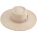 Pro Celia Women's Wide Brim Fedora Hat - Oval Rice - Buy Online on GoSupps.com