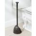 mDesign Hyde Collection Bronze Toilet Plunger Set with Compact Storage Holder - 2 Pack - Buy Online on GoSupps.com