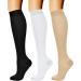 3 Pairs XXL Compression Socks for Varicose Vein, Diabetic, Sports - Men's & Women's (Color: Zh420, Size: XXL EUR 43-47) - Buy Online on GoSupps.com