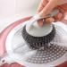 4pcs Dish Scrub Brush Iron Wire Cleaning Brushes Pot Dish Pan Cleaning Sponge for Kitchen Tableware Cleaning Tools Brushes (Color : Color2) (Color1) - Buy Online on GoSupps.com