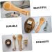 FRCOLOR Exfoliating Face Brush - Bamboo Cleansing Scrubber for Glowing Skin Reduces Flaking & Fine Lines - International Shipping Available - Buy Online on GoSupps.com