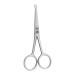 ARSUK Baby Nail Scissors for Kids - Blunt Round End Safety Tip - 4 Inch Multi-Purpose Child Scissors for Babies Nails & Hair (Baby Nail/Nose & Ear Scissor) Round Ended Tip Scissors