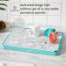 Baby Bottle Drying Rack - High Capacity Dryer for Bottles, Cups & Essentials (Light Blue) - Buy Online on GoSupps.com