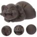 Alipis Tea Pet Ornament Purple Clay Sculpture Delicate - Buy Online on GoSupps.com