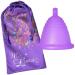 Me Luna Menstrual Cup Classic Ball Violet Size Shorty L