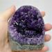 Crystals Amethyst Geode Natural Amethyst Crystal for Feng Shui Specimen Beautiful Natural Luster (Size : 900g) - Buy Online on GoSupps.com