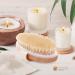 Dry Skin Body Brush - Natural Bristle for Exfoliation, Cellulite Treatment and Improved Skin Health - Stimulates Blood Circulation and Lymphatic Functions - Buy Online on GoSupps.com