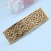 Colcolo Vintage Style Large Celtic Hair Clip | Handmade Gold Metal Barrette for International Shipping - Buy Online on GoSupps.com