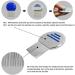 Stainless Steel Lice Nit Comb for Head Lice Treatment - Professional Grade, Long Teeth, Reusable - Removes Nits - Pack of 1 - Buy Online on GoSupps.com