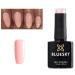 Bluesky Pale Pink Puff Peach Shimmer Nail A50 Gel Polish UV LED Soak Off 10ml