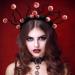 Zoestar Halloween Headband Scary Eyeballs Headband Witch Cosplay Hair Band Halloween Festival Costume Hair Accessories for Women - Buy Online on GoSupps.com