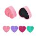 Glamza Durable Makeup Brush Cleaner Cosmetic Cleaning Silicone Egg Heart Glove Tool UK