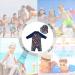 UPF 50+ Baby Girl One Piece Swimwear Suit with Sun Hat | Toddler Swimsuit | Colorful Fish Design | 18-24 Months - Buy Online on GoSupps.com