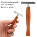 Premium Manual Safety Razor for Men - Two Edge Design Long Handle Zinc Alloy Resin - Perfect for a Smooth Shave - Buy Online on GoSupps.com