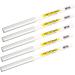 Baluue 25 Pcs White Lying Silkworm Pen Eye Shadow Cosmetics Supplies Eye Shadow Makeup Cosmetics Abs - Buy Online on GoSupps.com
