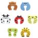 7 pieces of clamping protection for doors door stopper foam color child safety window pinching protection for children backup finger clamping protection tankema finger clamping protection for children