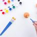 AUEAR Mini Empty Paint Pot Pod Strips with Lids - 10 Strips, 60 Pots - Arts Crafts Storage Containers - 3ml / 0.1oz - Ideal for Schools and Painterly Paint Eye Primer - Buy Online on GoSupps.com