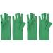 minkissy 2 Pairs Nail Gloves Hand Gloves for Protection Uv Manicure Gloves Manicure Tools Gloves for Nails Uv Shield Mittens Manicures Art Gloves Fingerless Mitts Uv Shield Gloves