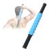 Massage roller muscle scooter stick ultraportable sport massage device depth massage roll for trigger points relief sore muscles physiotherapy blue
