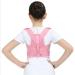 Adjustable Posture Corrector Back Support Belt Orthopedic Corset For Spine Back Lumbar Shoulder Braces Health Pink L