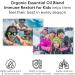 Immune Restart Kids - Organic Essential Oil Blend for Immune Support | 100% Pure Therapeutic Grade Non-GMO Eucalyptus Peppermint Tea Tree Lemon Frankincense - Buy Online on GoSupps.com