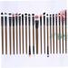 NOLITOY 40 pcs Grey Kit Brush Handle Eyeshadow Eyelash Portable and Eyeliner Makeup Plastic Black Eye Size 1x2pcs As Shownx2pcs - Buy Online on GoSupps.com