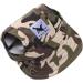 Urfeda Dog Baseball Cap - Adjustable Sun Protection Hat for Pets | Summer Sports Dog Hat with Ear Holes & Chin Strap | Dark Green Family Travel Hat - Buy Online on GoSupps.com
