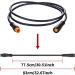 Baluoqi Waterproof Plug Extension Cable for Electric Bicycle - DIY Ebike Line 3pin Female to Male - Buy Online on GoSupps.com