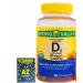 Spring Valley Vegetarian Vitamin D3 Gummies 2000 IU 50 mcg 160 Ct+Better Guide Vitamins Supplements