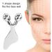 3D Facial Massager Body Slimming Roller Double-Sided Rolling Metal Ball Design Skin Care Massager with Gua Sha Function Ideal for Facial Care and Stress Relief - Buy Online on GoSupps.com