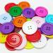 Chenkou Craft Mix Color Plastic Resin Circle Big Button 30mm 40pcs - DIY Sewing Supplies - Buy Online on GoSupps.com