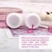 Ofone Bling Stars Colored Contact Lens Case - Cute Travel Set with Tweezers & Mirror for Women & Girls (Pink) - Buy Online on GoSupps.com