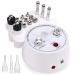 Microdermabrasion Machine, Beauty Star 3 in 1 Portable Diamond Microdermabrasion Dermabrasion Machine Facial Care Salon Equipment w/Vacuum & Spray including Cotton Filters and 2 Plastic Oil Filte