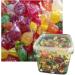 VIMIX Fruit Drops Individually wrapped Hard boiled fruit flavoured sweets 500g Tub | Perfect pick & mix sweet Black Orange - Buy Online on GoSupps.com