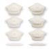 CB 4-Pairs Heel Cushion Pads Heel Grips Heel Liners for Heel Slipping Shoes Too Big Heel Blisters Heel Pain Relief Heel Protectors for Men & Women Kids Shoes Off-White 4 Pairs Off-white