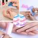 Changyeah 18 Pieces Nail Brush for Cleaning Fingers and Nails Manicure Scrubbers for Cleaning Nails with Handles Brushes for Men and Women Pet Teeth (3 Colours) - Buy Online on GoSupps.com