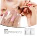 NOLITOY Acrylic Makeup Palette Set - 2pcs Handheld Mixing Trays for Blush Eyeshadow & Salon Use - Durable Stainless Steel Spatula Included - Buy Online on GoSupps.com