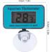 Fdit Aquarium Thermometer - Digital LCD Temperature Meter with Suction Cup for Accurate Diving Temperature Measurement - Buy Online on GoSupps.com